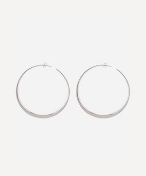 Dinny Hall - Silver Signature Large Hoop Earrings image number 0