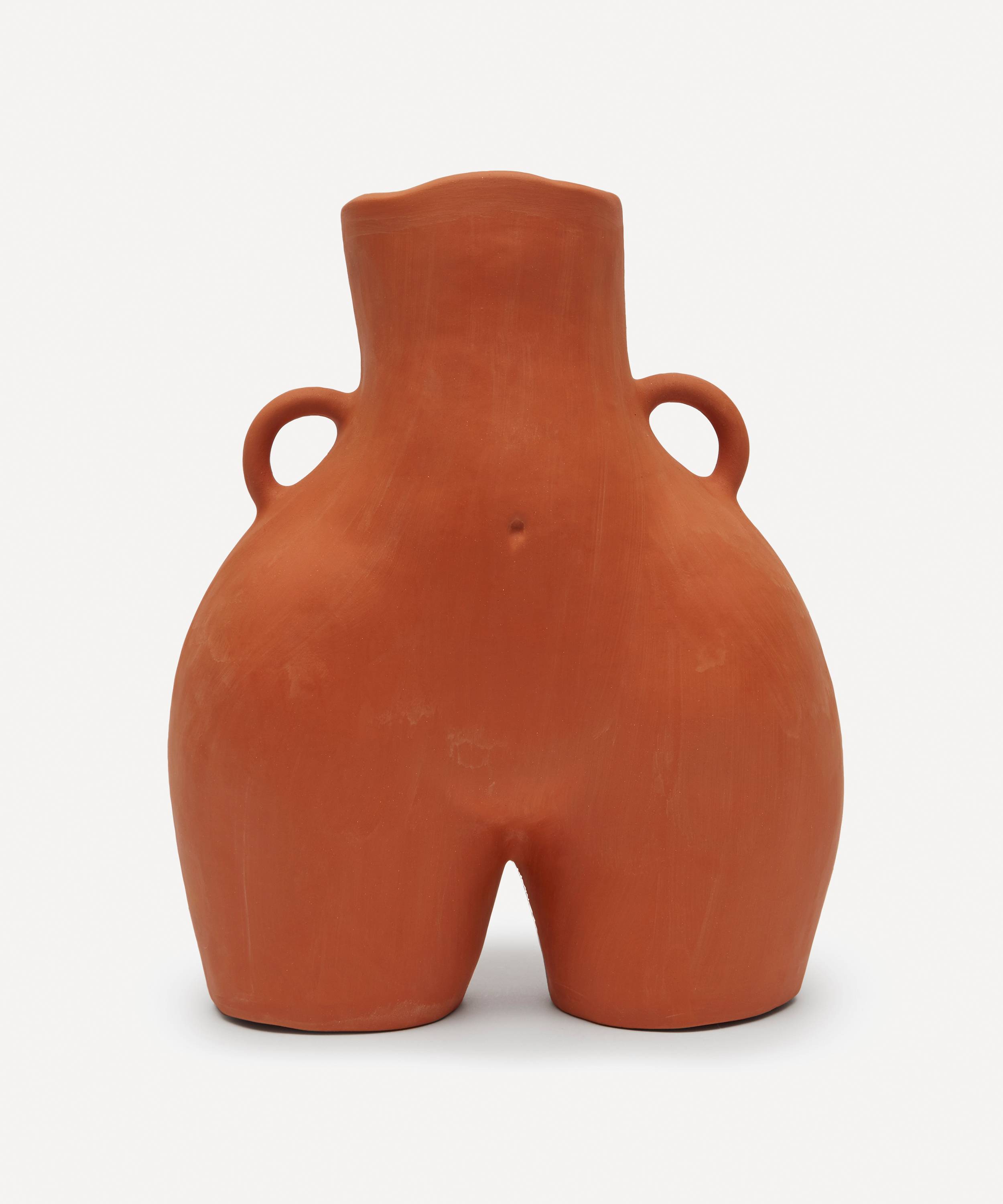 Anissa Kermiche Love Handles Terracotta Vase Liberty