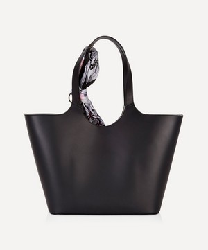 Liberty - Audrey Leather Tote Bag with Ianthe Silk Scarf image number 2