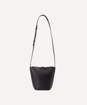 Liberty Brigitte Leather Mini Bucket Bag with Lodden Silk Scarf | Liberty