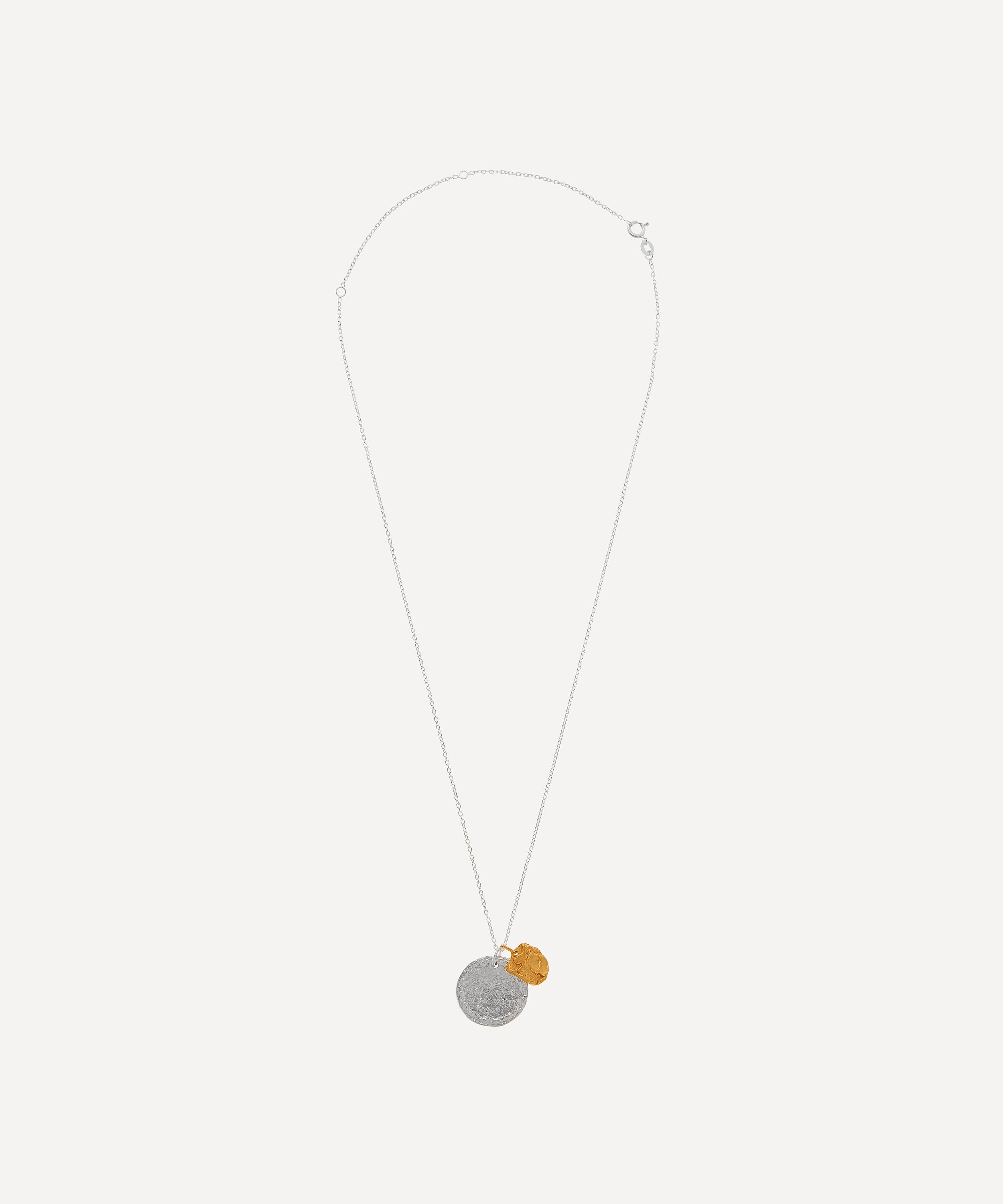 Alighieri - Silver and Gold-Plated La Collisione Necklace image number 2