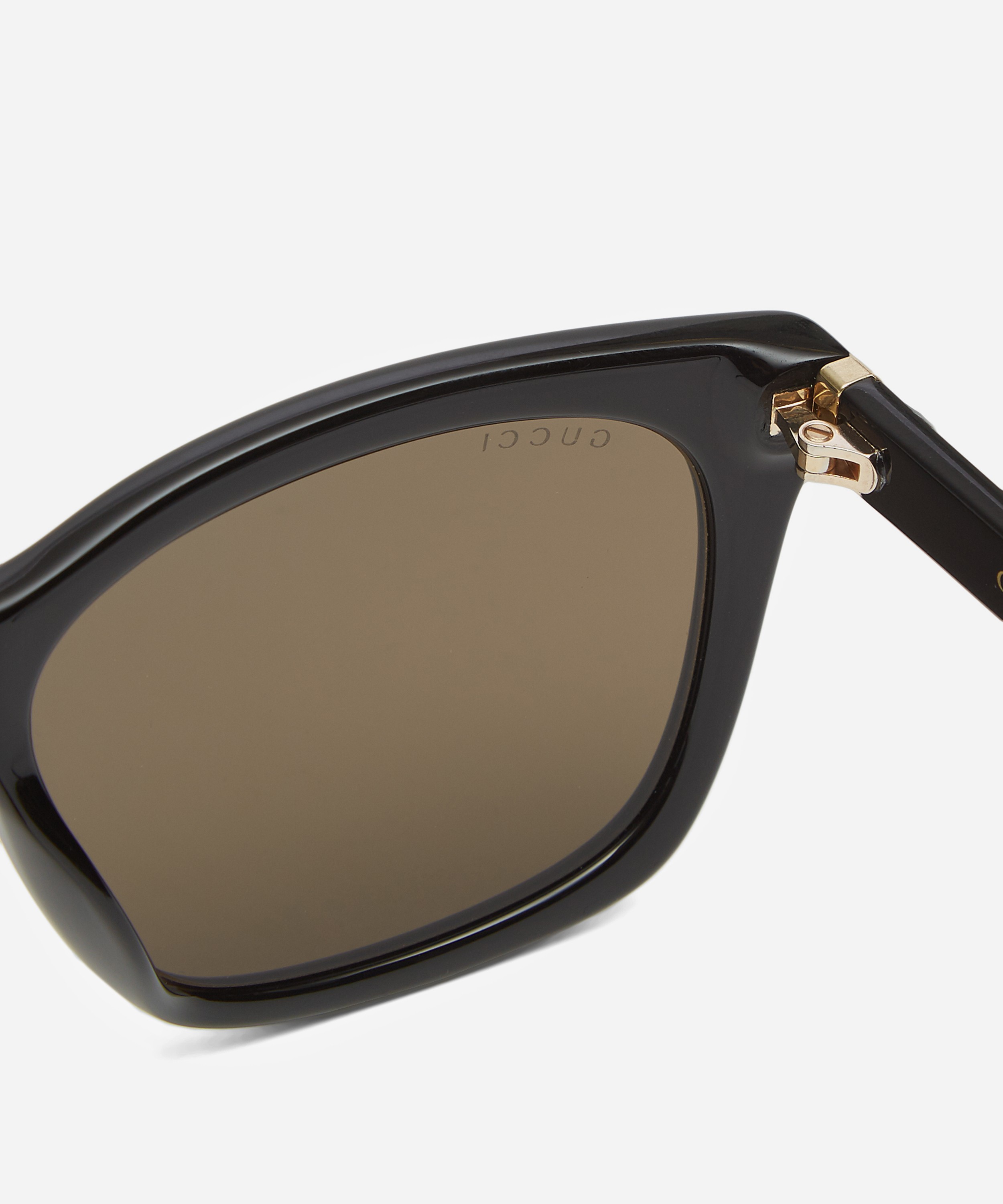 Gucci - Rectangular Acetate Sunglasses image number 3