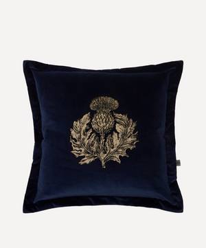 Thistle Cotton Velvet Cushion