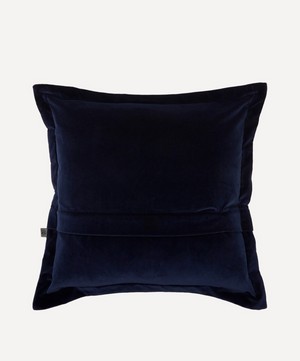 Timorous Beasties - Thistle Cotton Velvet Cushion image number 2
