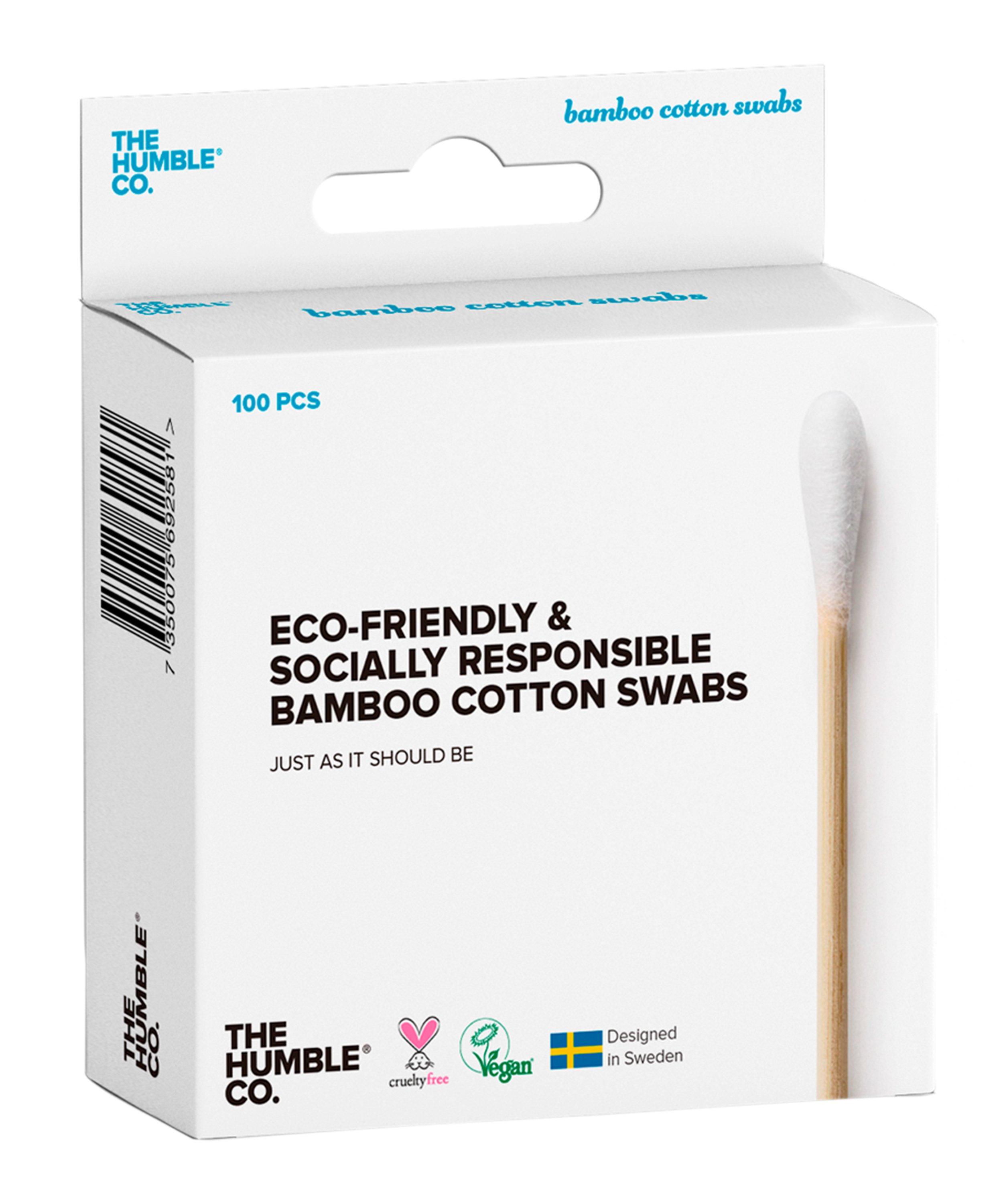 Pandoo Pack Of 4 Bamboo Cotton Buds 800 Pieces 100 Biodegradable Vegan Sustainable Compostable Premium Cotton Buds Amazon Co Uk Beauty