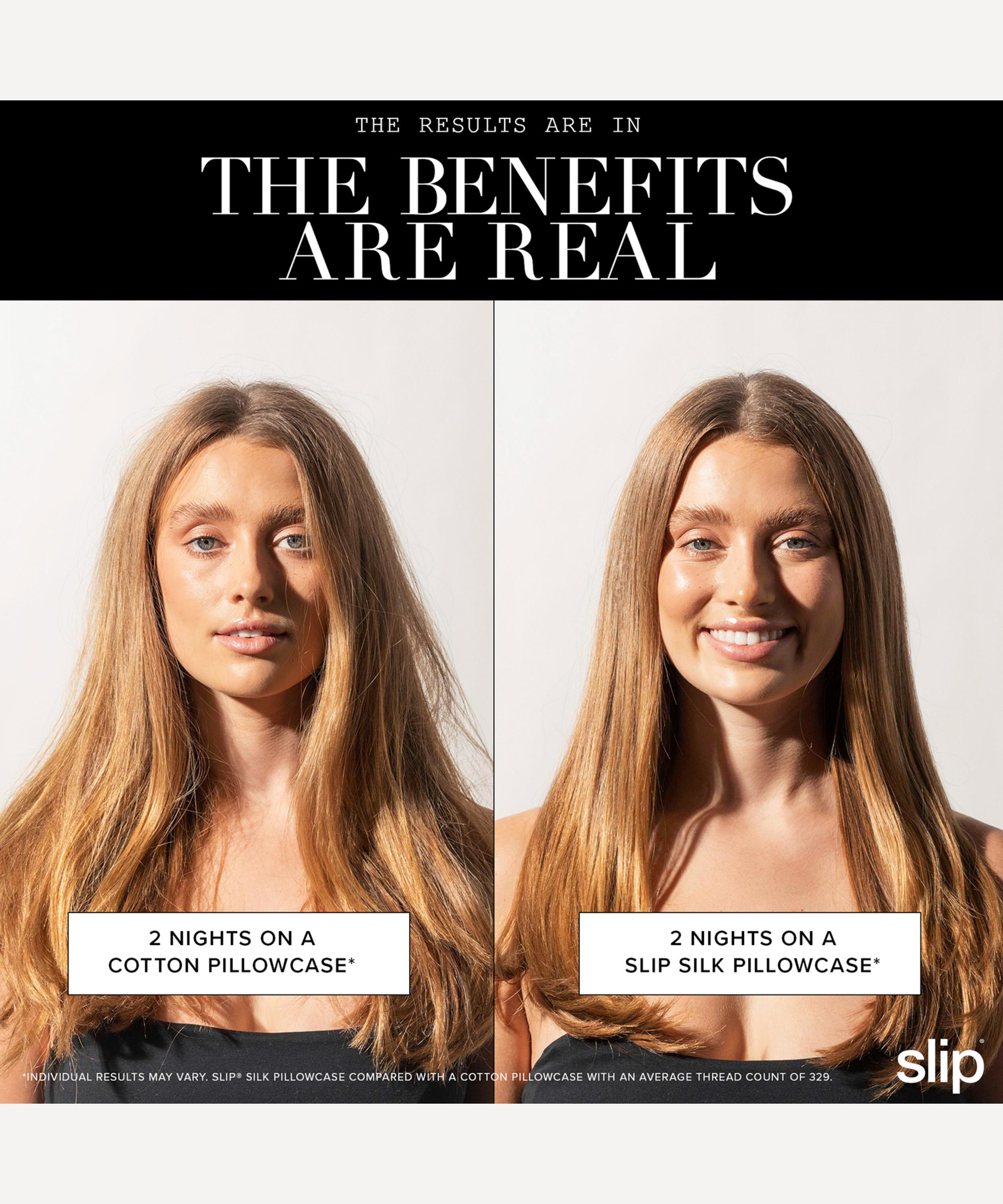 Silk pillow shop hair benefits