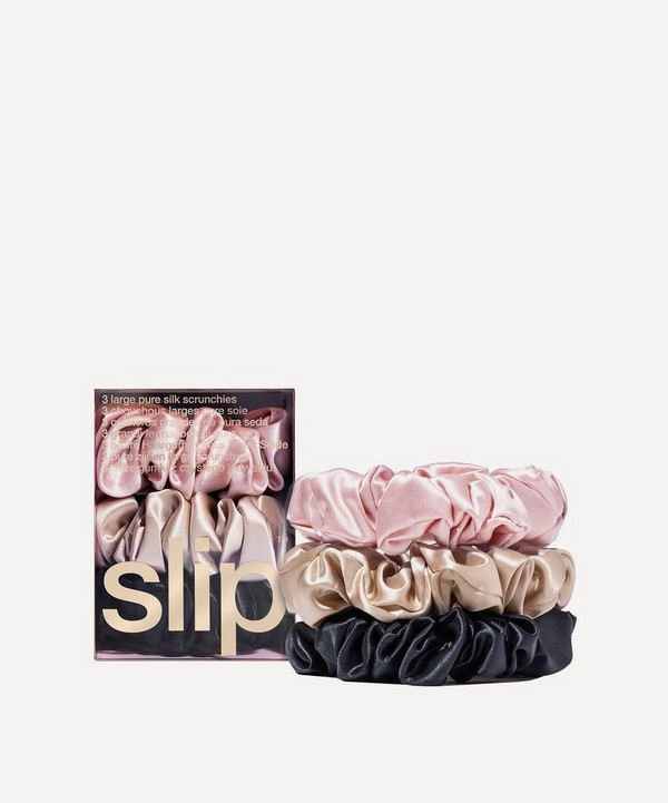 Slip - Large Silk Scrunchies Pack of 3 image number null