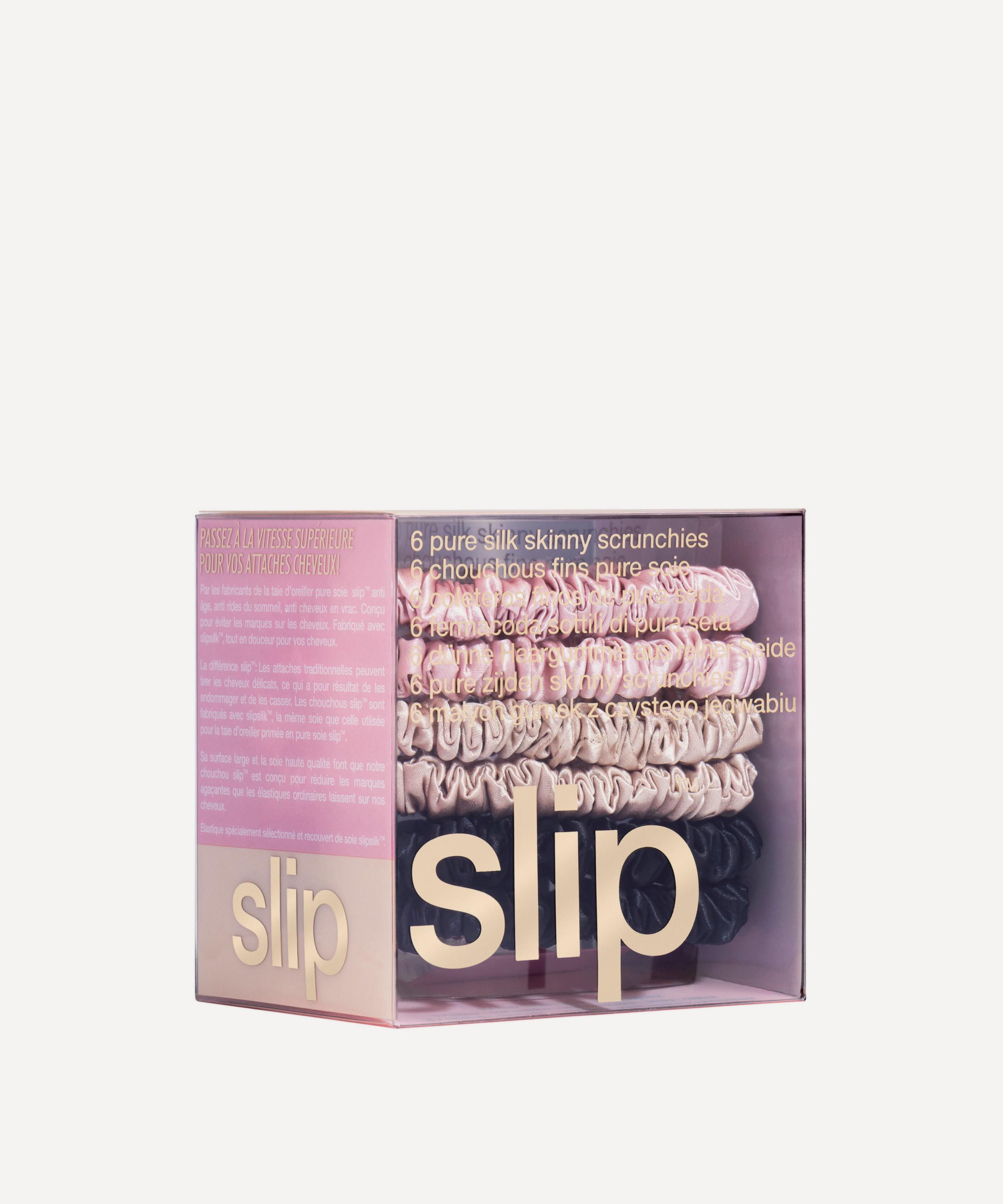 Slip - Skinny Silk Scrunchies Pack of 6 image number 2