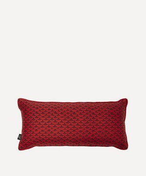 Fornasetti - Rectangular Silk Cushion image number 2