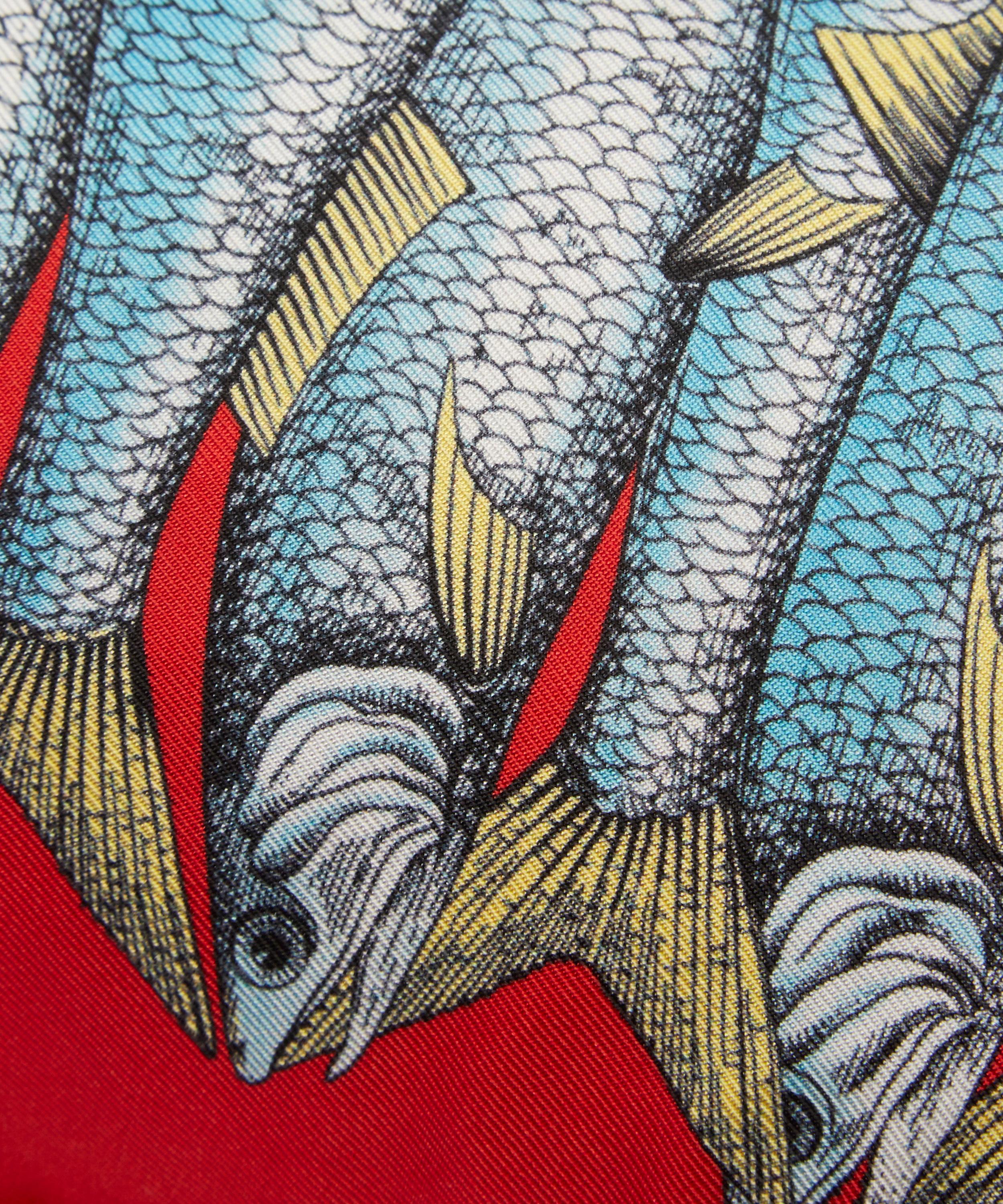 Fornasetti - Rectangular Silk Cushion image number 3