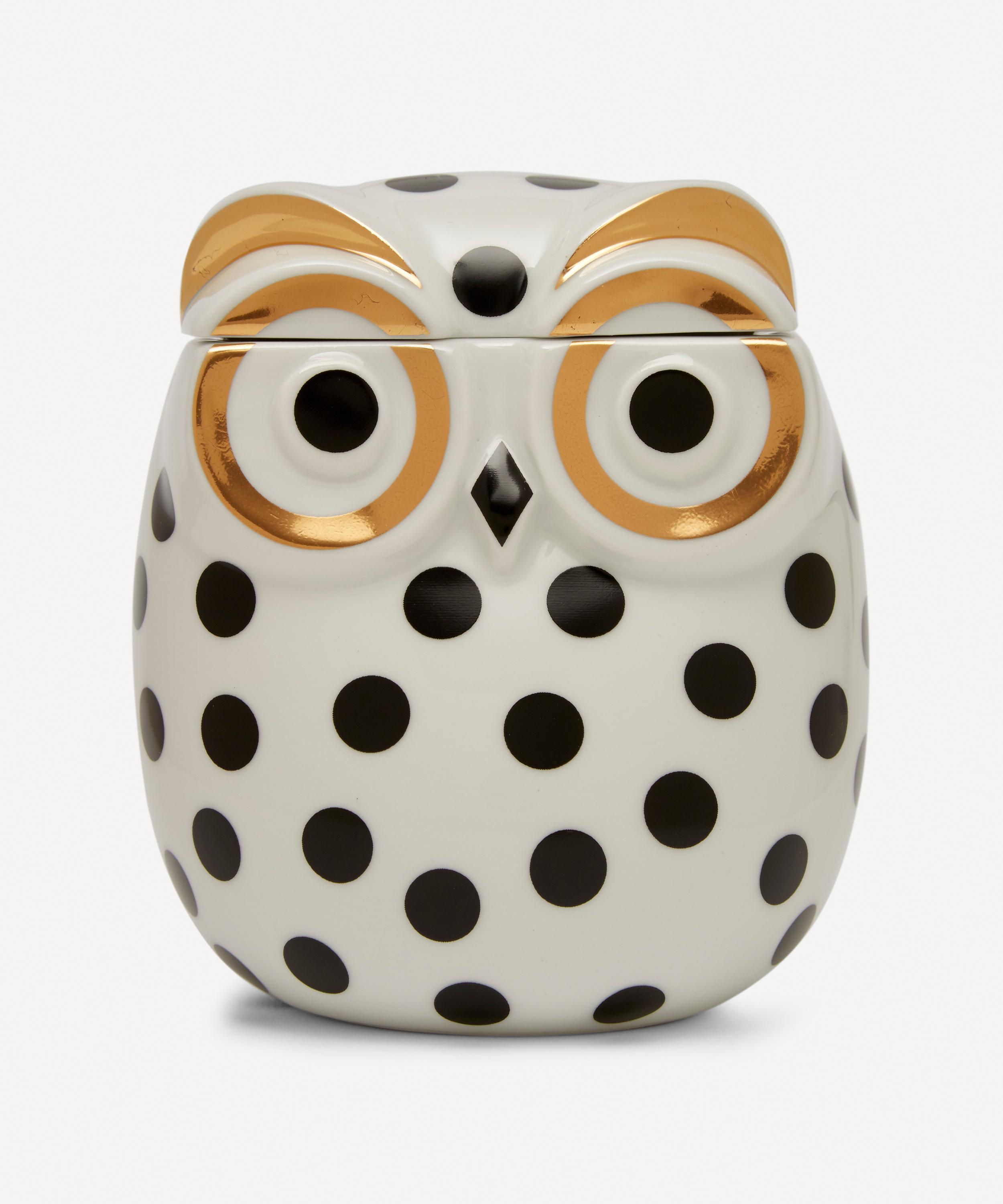 Fornasetti - Civetta Impallinata Jar image number 0