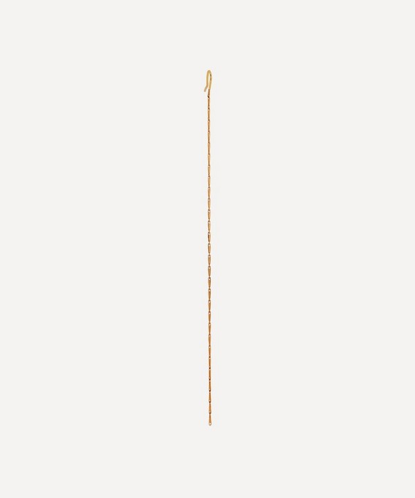 Atelier VM - 18ct Gold Cashmere Single Chain Drop Earring