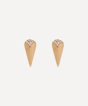 Atelier VM - 9ct Gold Soraya Diamond Stud Earrings image number 0