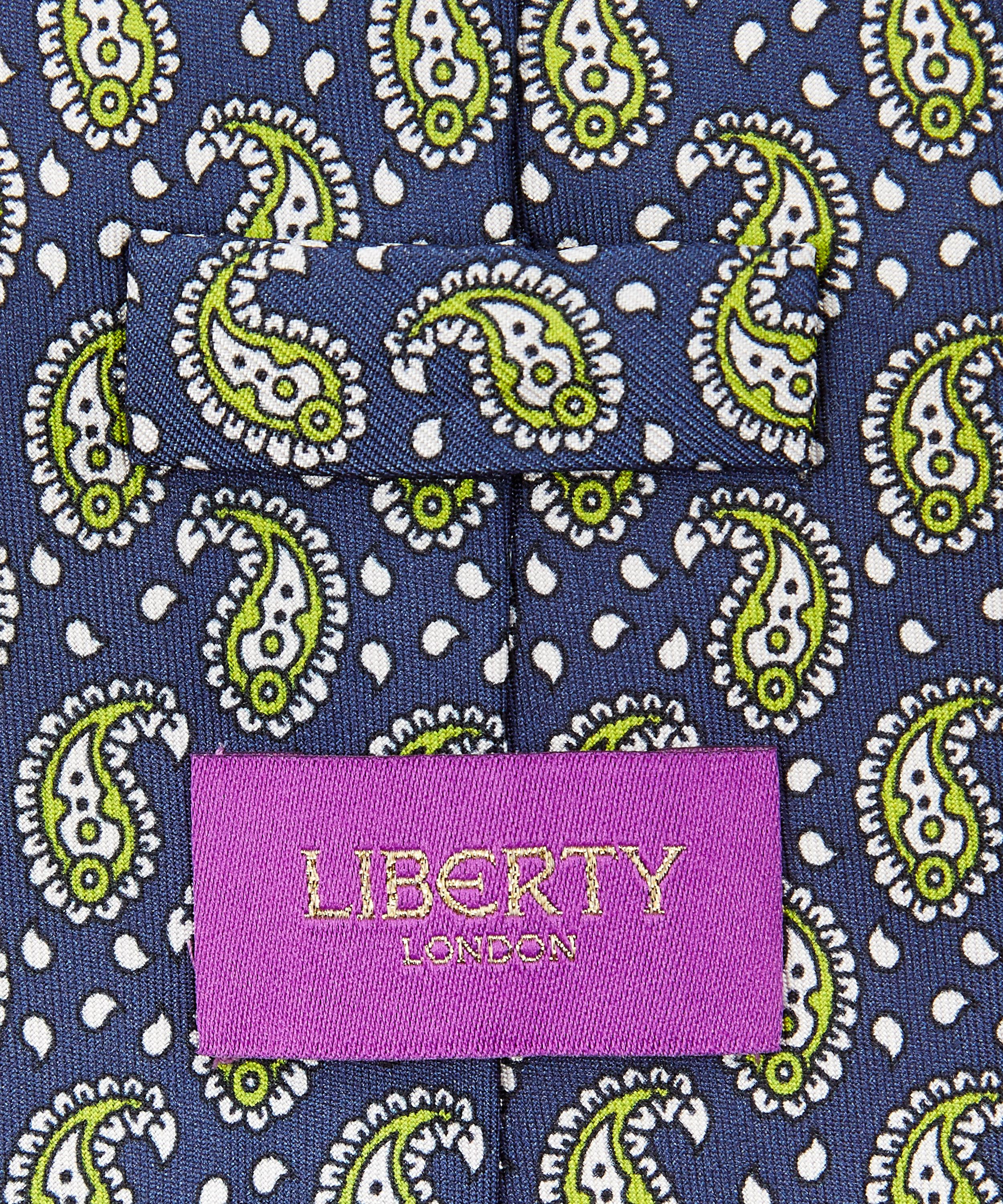 Liberty - Wilmslow Printed Silk Tie image number 4