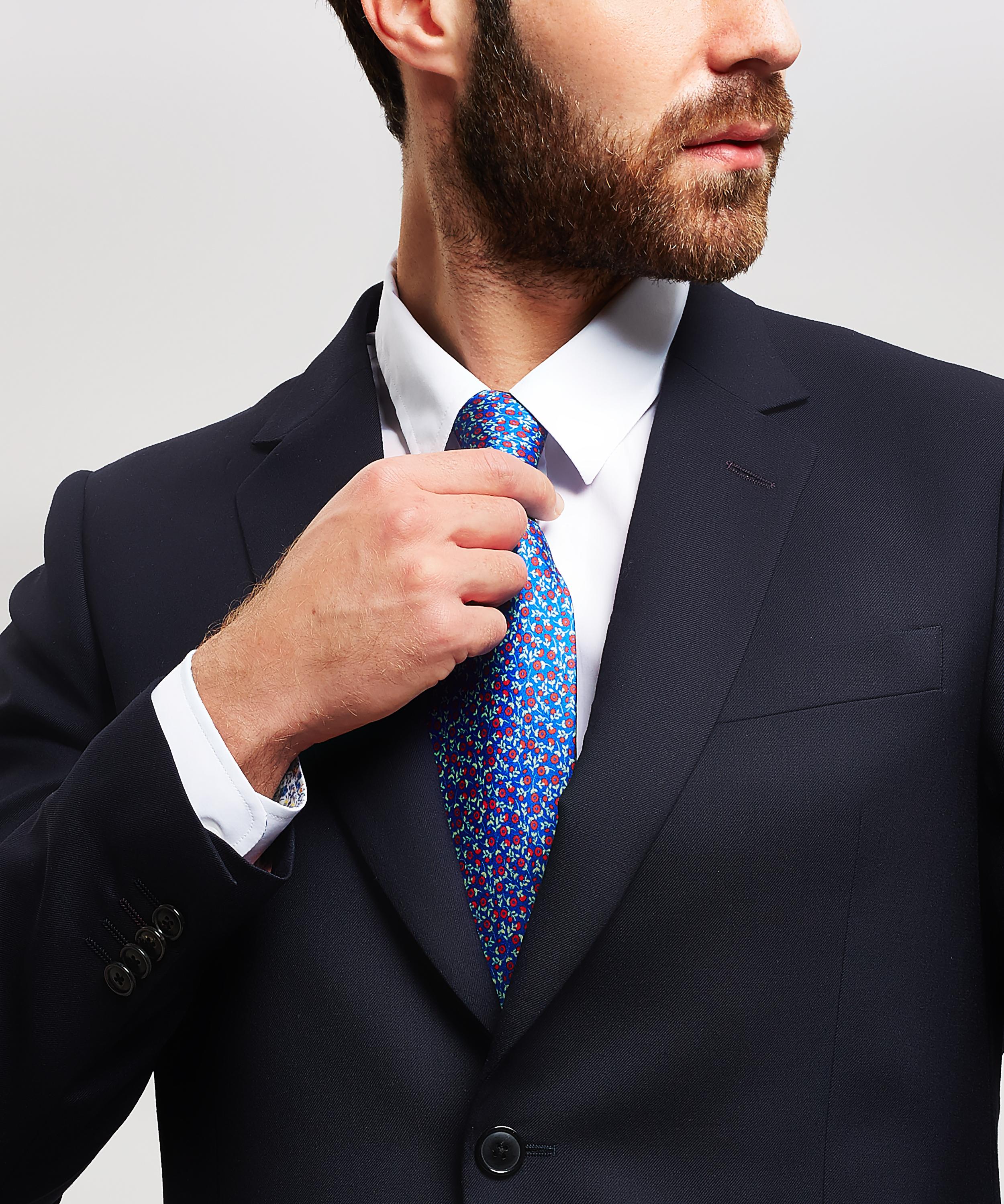 Liberty - Winsford Printed Silk Tie image number 2