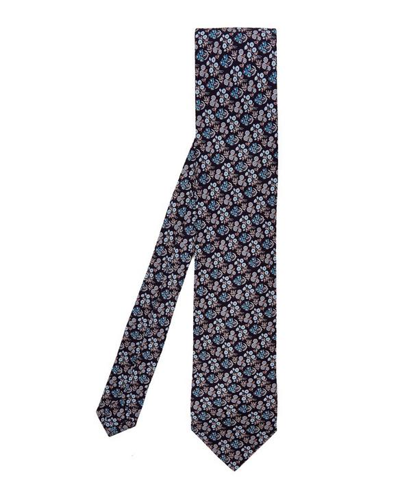 Liberty - Widnes Printed Silk Tie image number null
