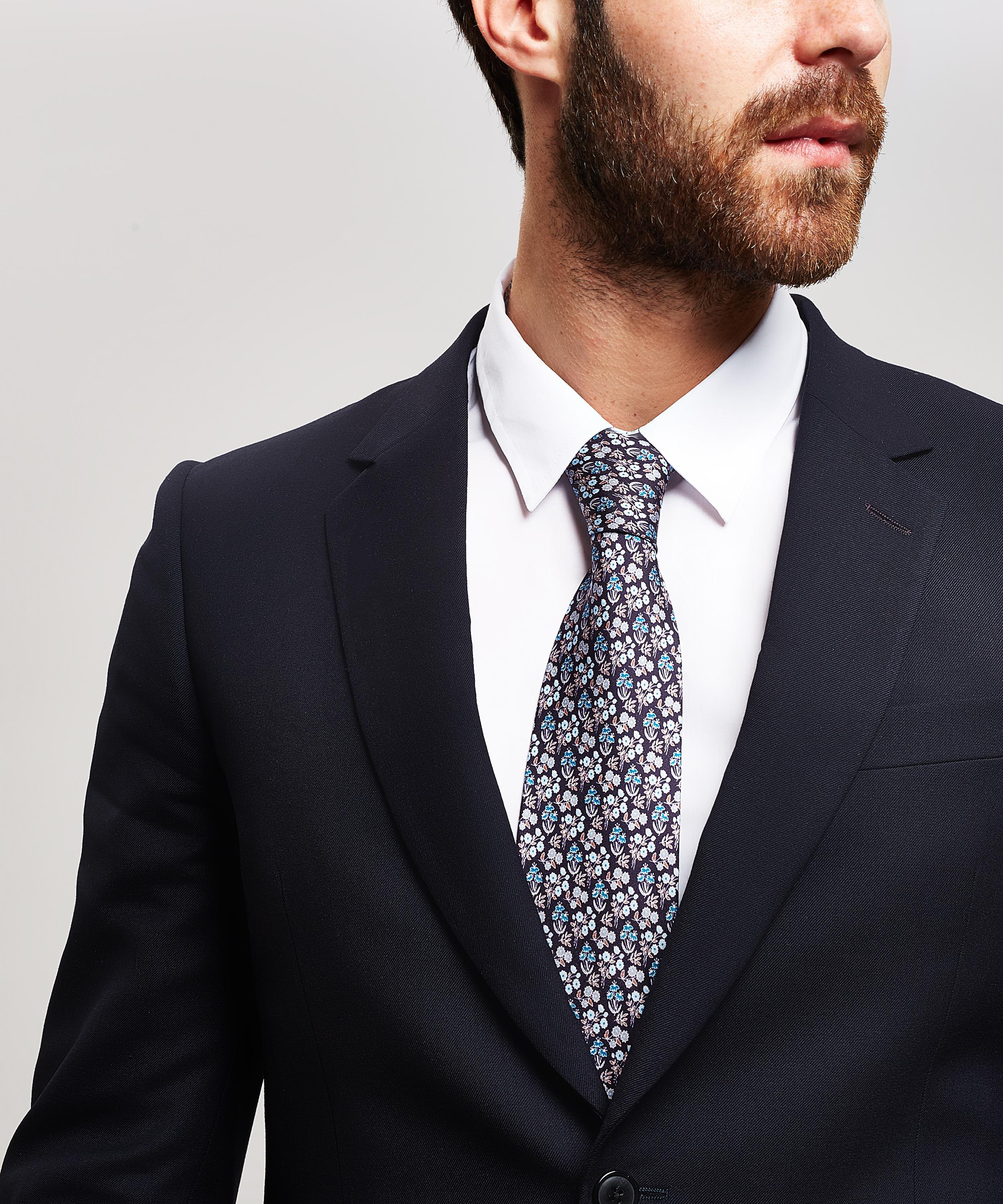 Liberty - Widnes Printed Silk Tie image number 2