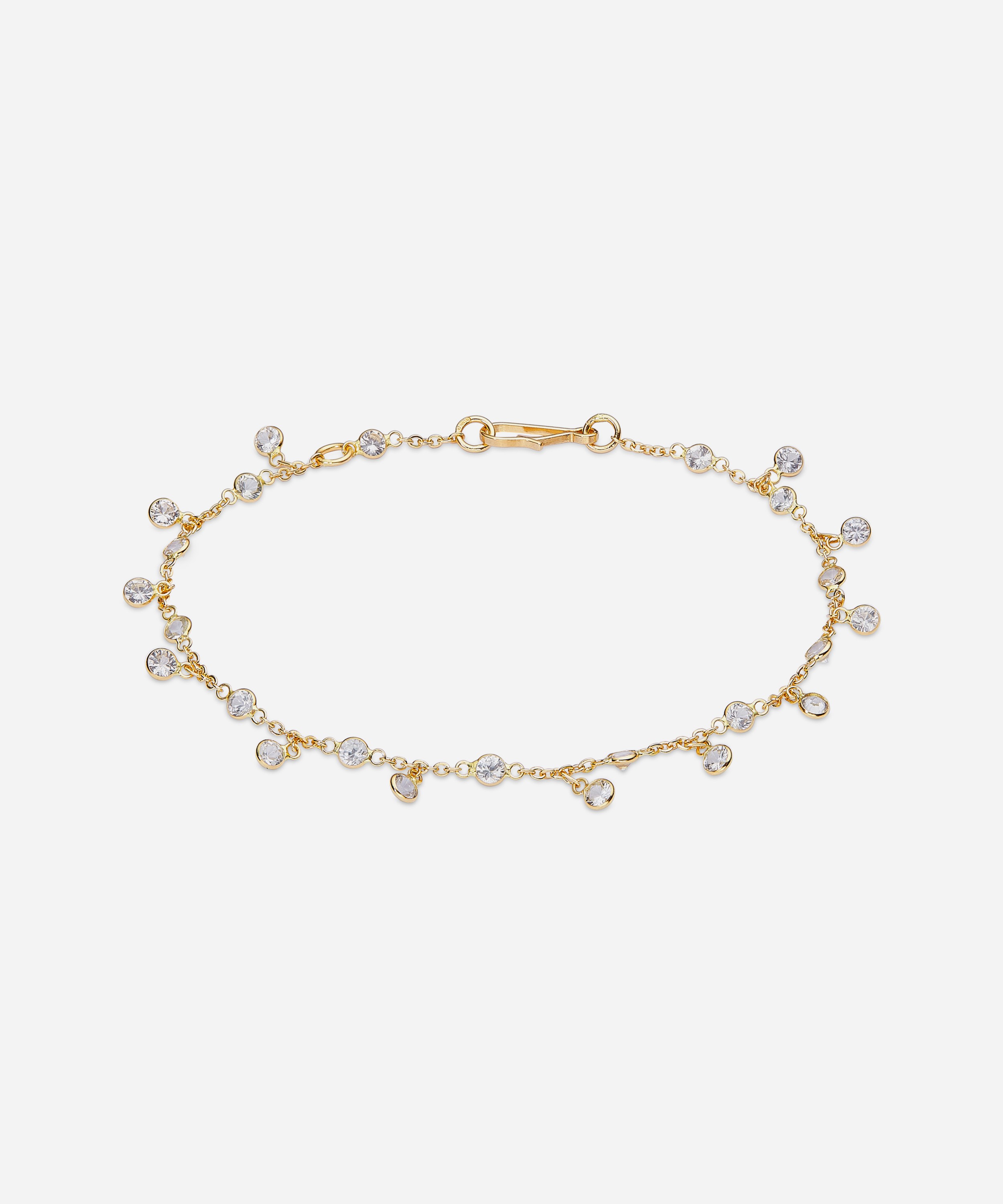 Annoushka - 18ct Gold Nectar White Sapphire Bracelet image number null