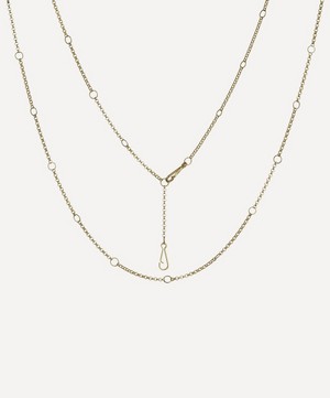 Annoushka - 14ct Gold Hoopla Long Chain Necklace image number 0