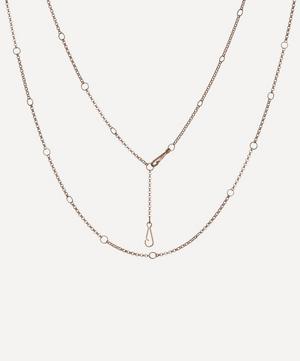 Annoushka - 14ct Rose Gold Hoopla Long Chain Necklace image number 0