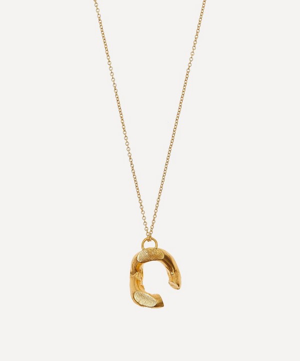 Alighieri - Gold-Plated The Flashback Twist Necklace image number null