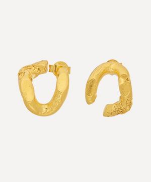 Alighieri - Gold-Plated The Flashback Twist Earrings image number 0