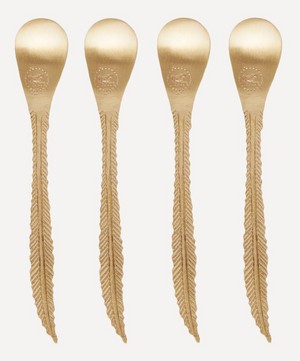 Doing Goods - Stella Feather Teaspoons Set of Four image number 3
