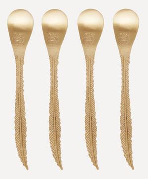 Doing Goods - Stella Feather Teaspoons Set of Four image number 3