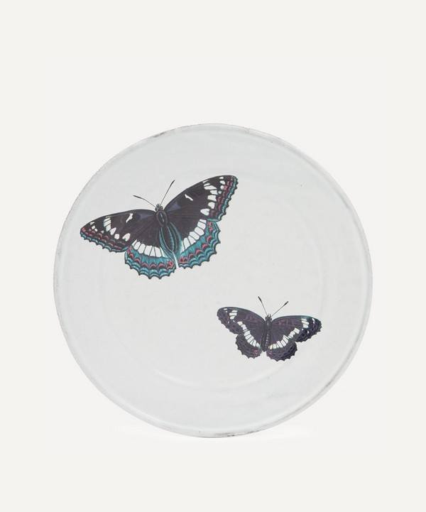 Astier de Villatte - Two Flying Butterflies Plate image number null