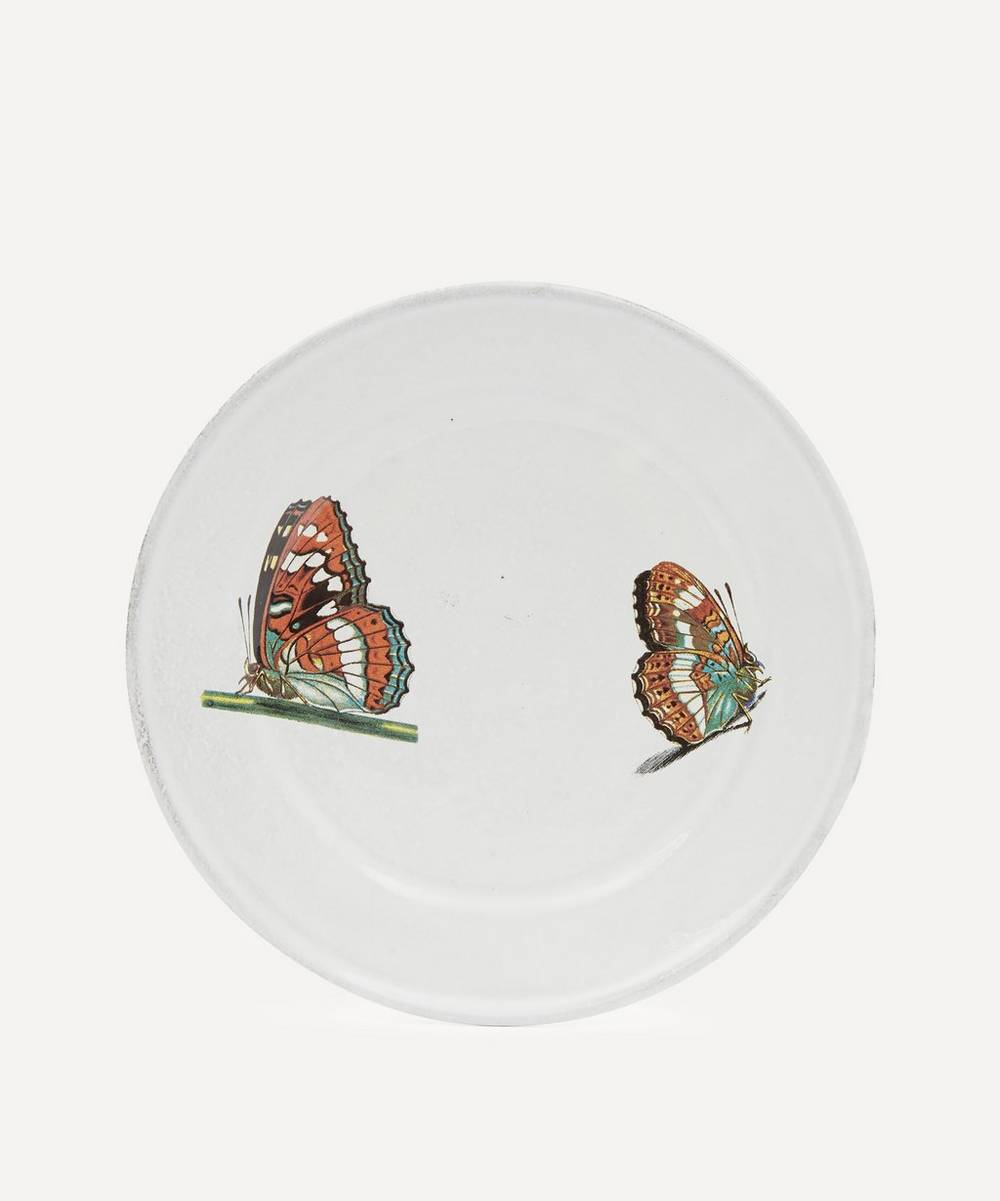 Astier de Villatte - Two Landed Butterflies Plate