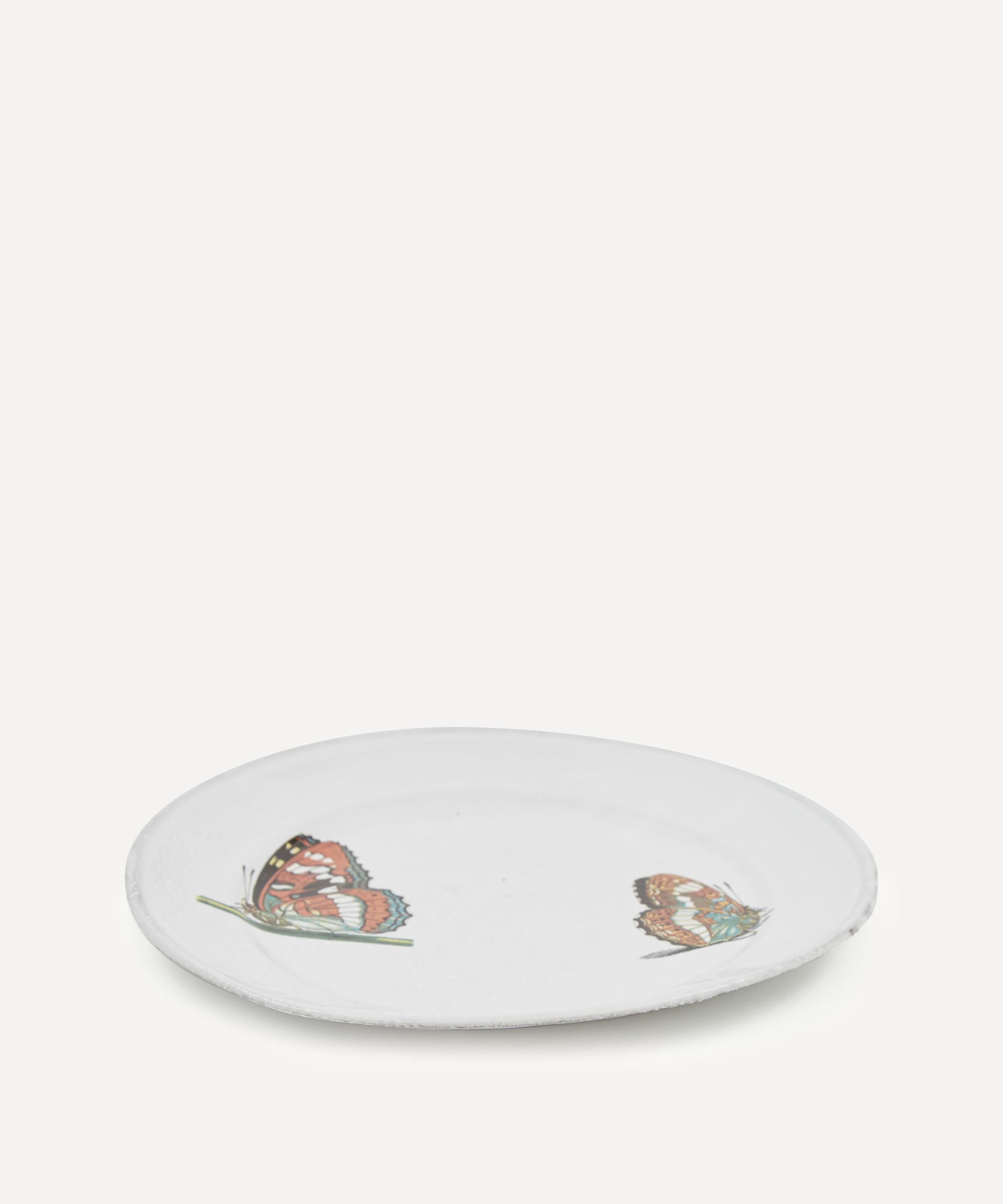 Astier de Villatte - Two Landed Butterflies Plate image number 1