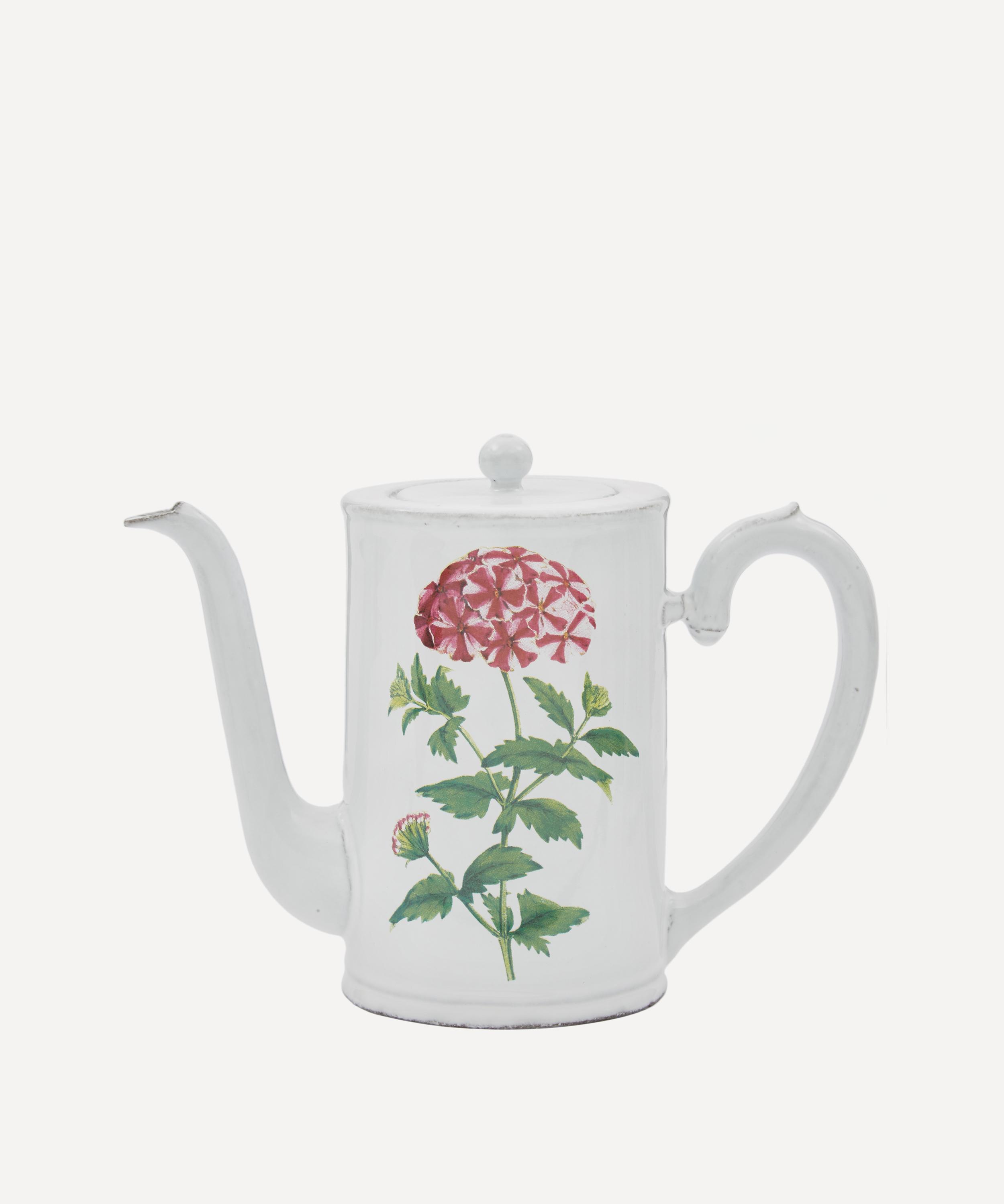 Astier de Villatte - Red Star Phlox Coffee Pot image number 0