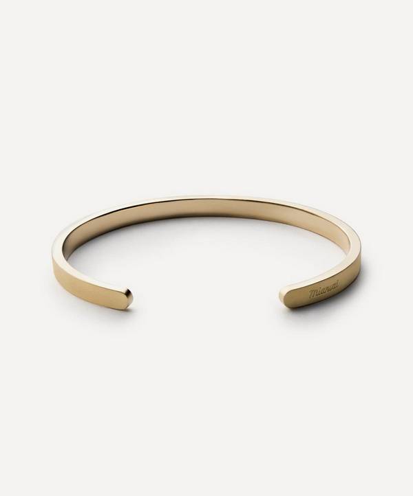 Miansai - Matte Brass Singular Cuff Bracelet