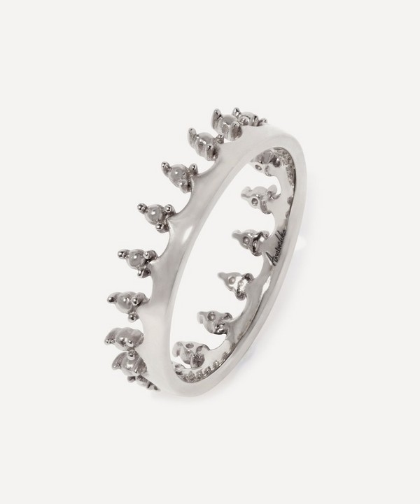 Annoushka - 18ct White Gold Crown Ring image number null