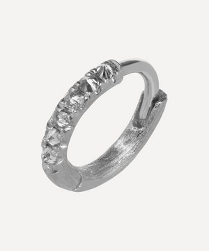 Annoushka - 18ct White Gold Dusty Diamonds Hoop Earring image number 0