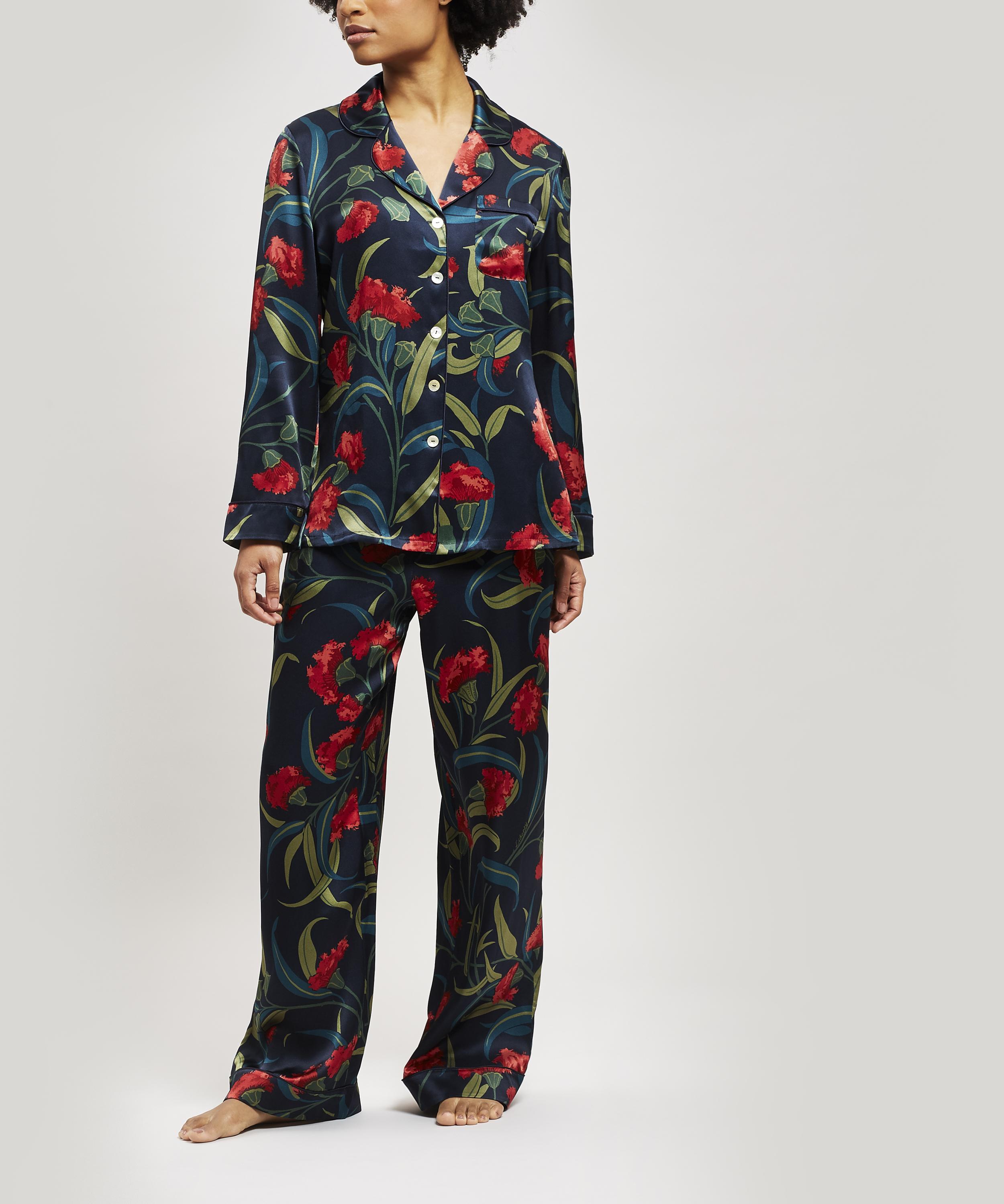 Silk charmeuse pajamas sale