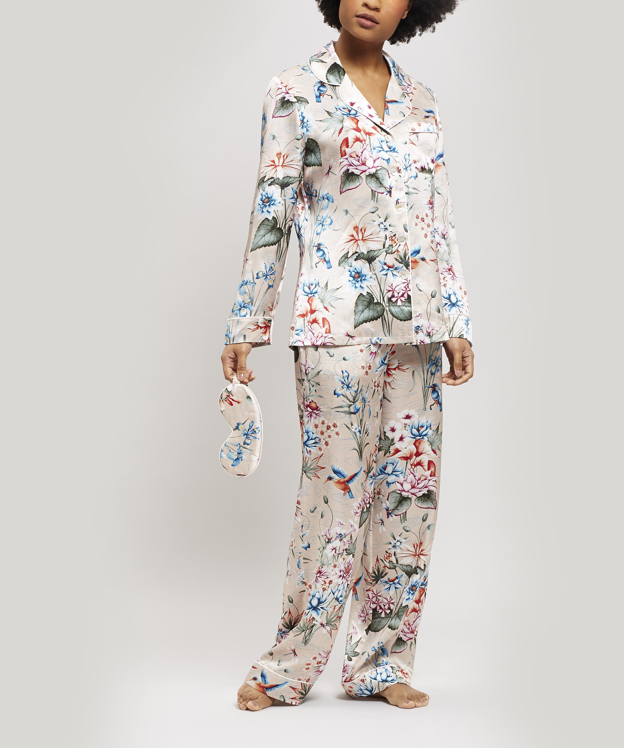 Liberty Keiko Silk Charmeuse Pyjama Set