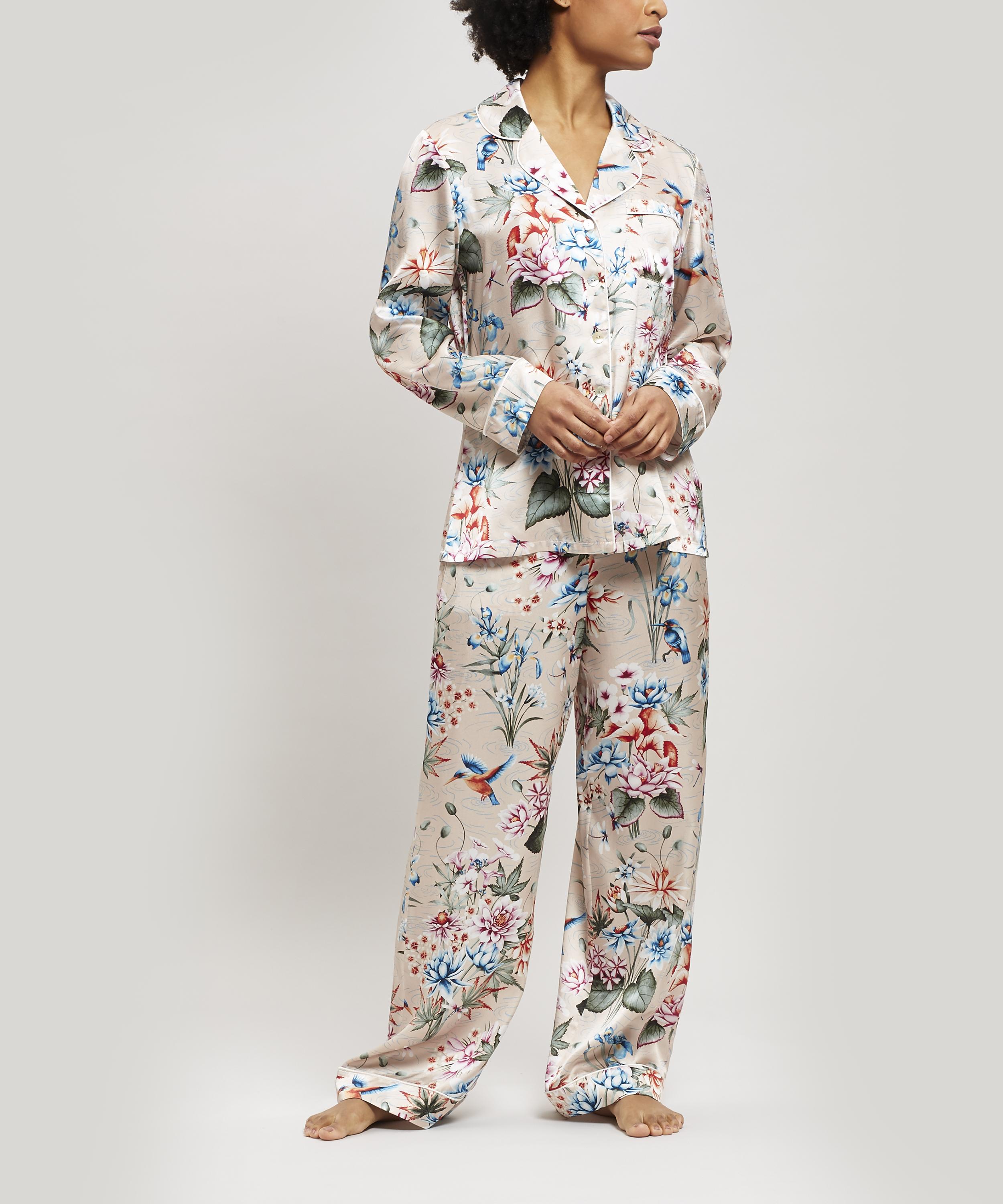 Liberty - Keiko Silk Charmeuse Pyjama Set image number 1