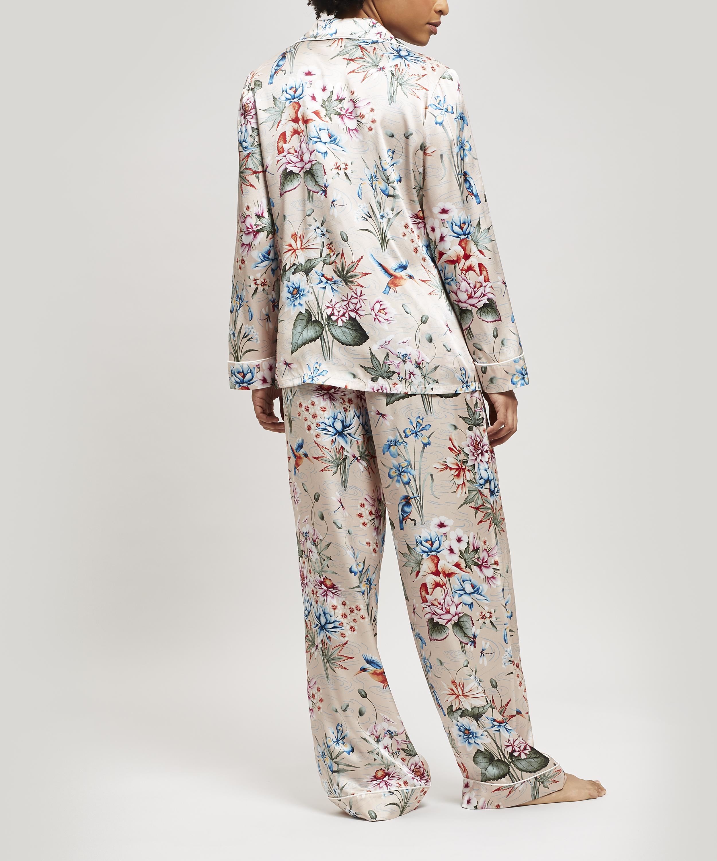 Liberty - Keiko Silk Charmeuse Pyjama Set image number 2