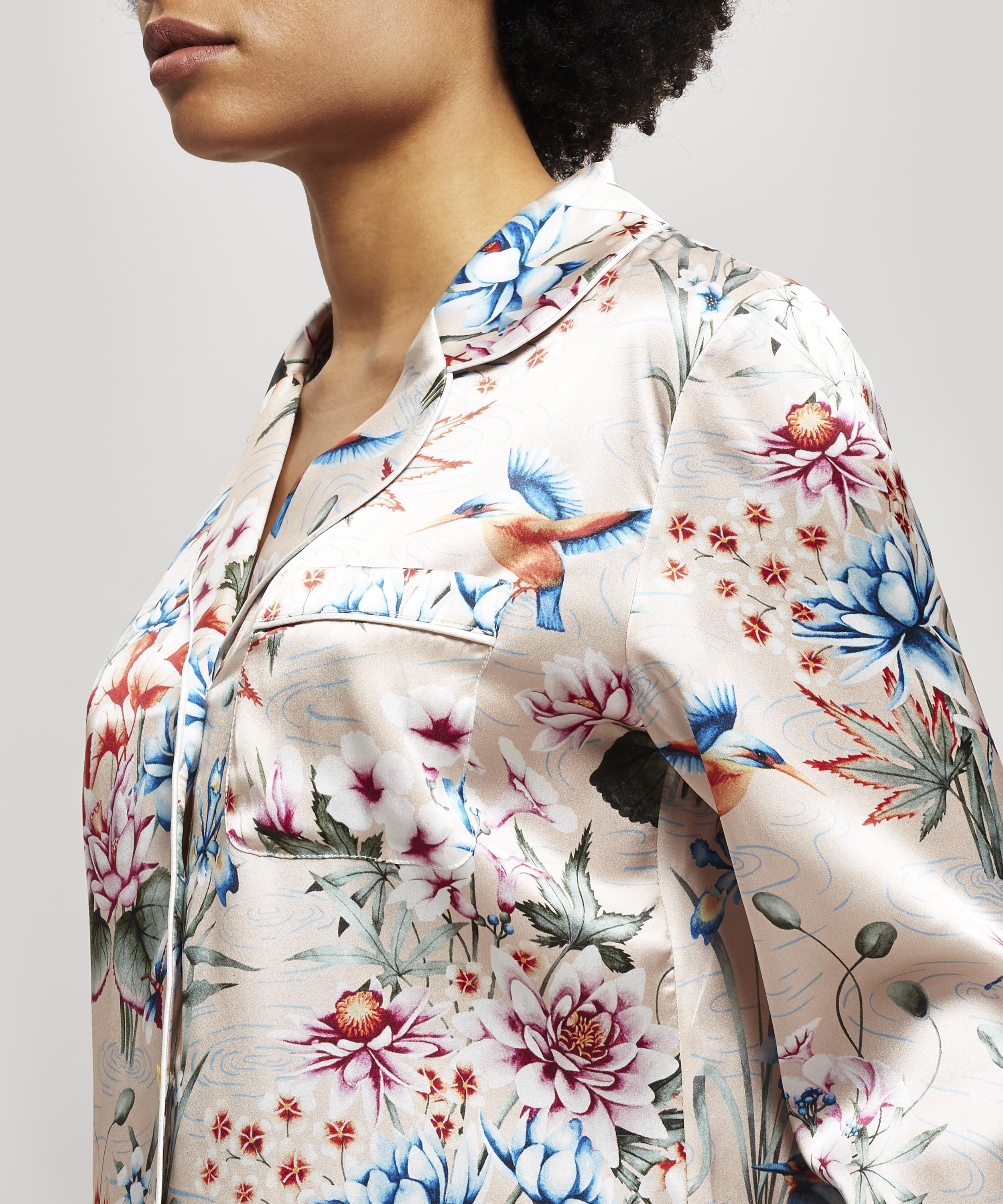 Liberty - Keiko Silk Charmeuse Pyjama Set image number 3