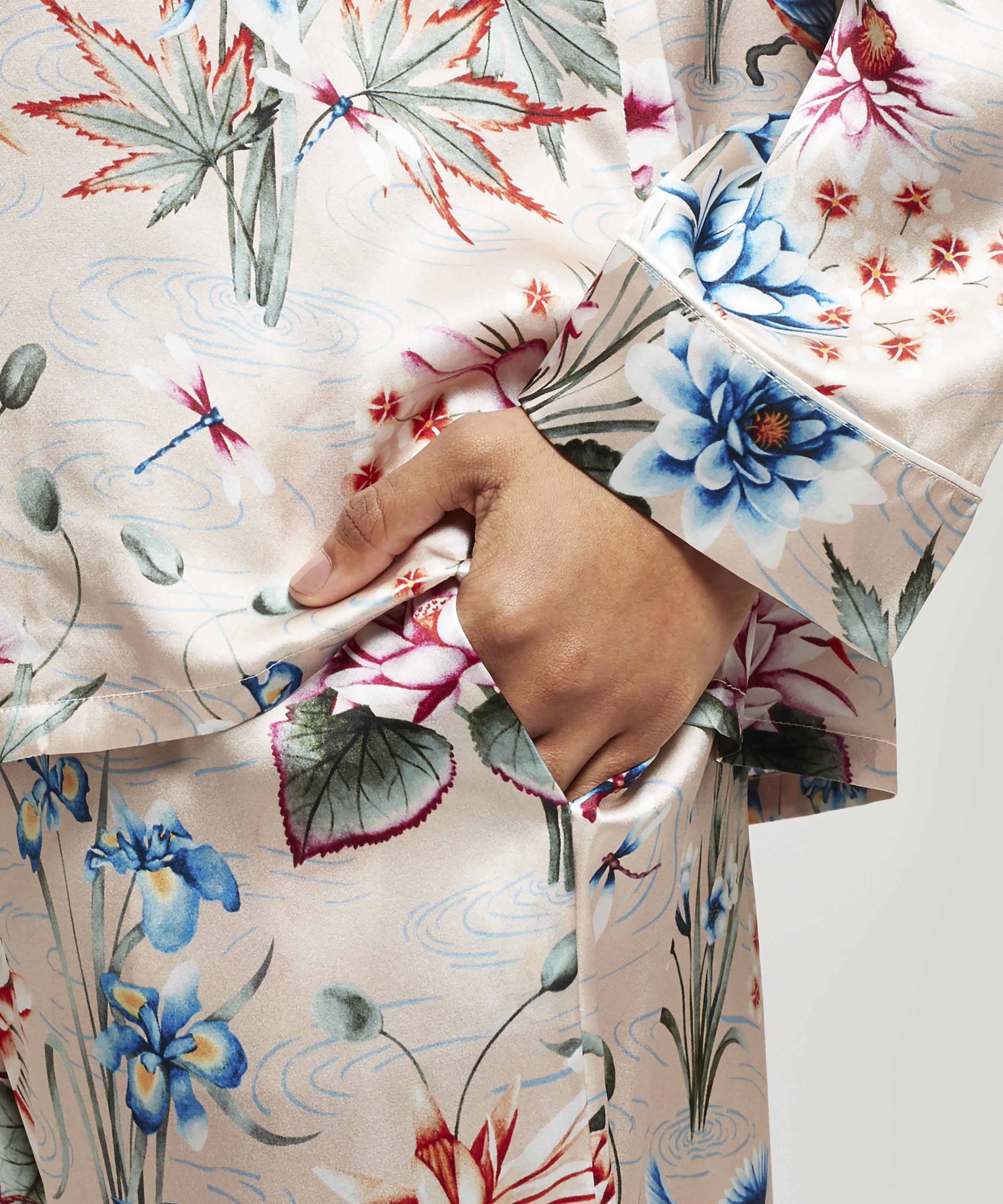 Liberty - Keiko Silk Charmeuse Pyjama Set image number 4