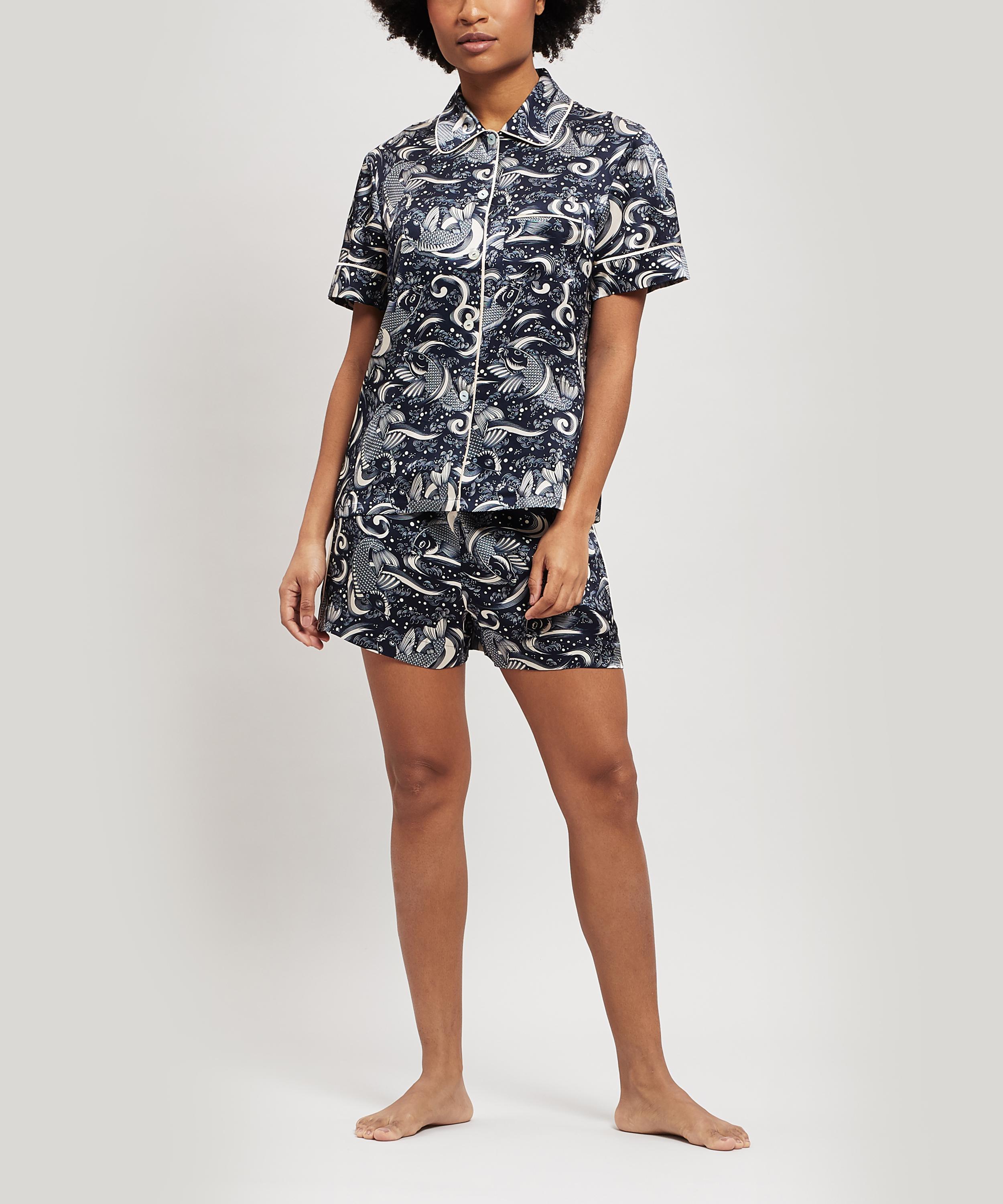 Liberty - Kirie Silk Charmeuse Short Pyjama Set image number 1