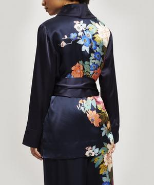 Liberty - Sakura Silk Charmeuse Wrap Jacket image number 4