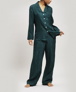 Liberty - Hera Silk Jacquard Pyjama Set image number 1