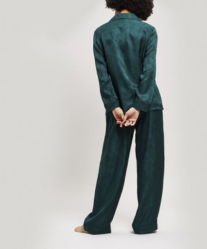 Liberty - Hera Silk Jacquard Pyjama Set image number 2