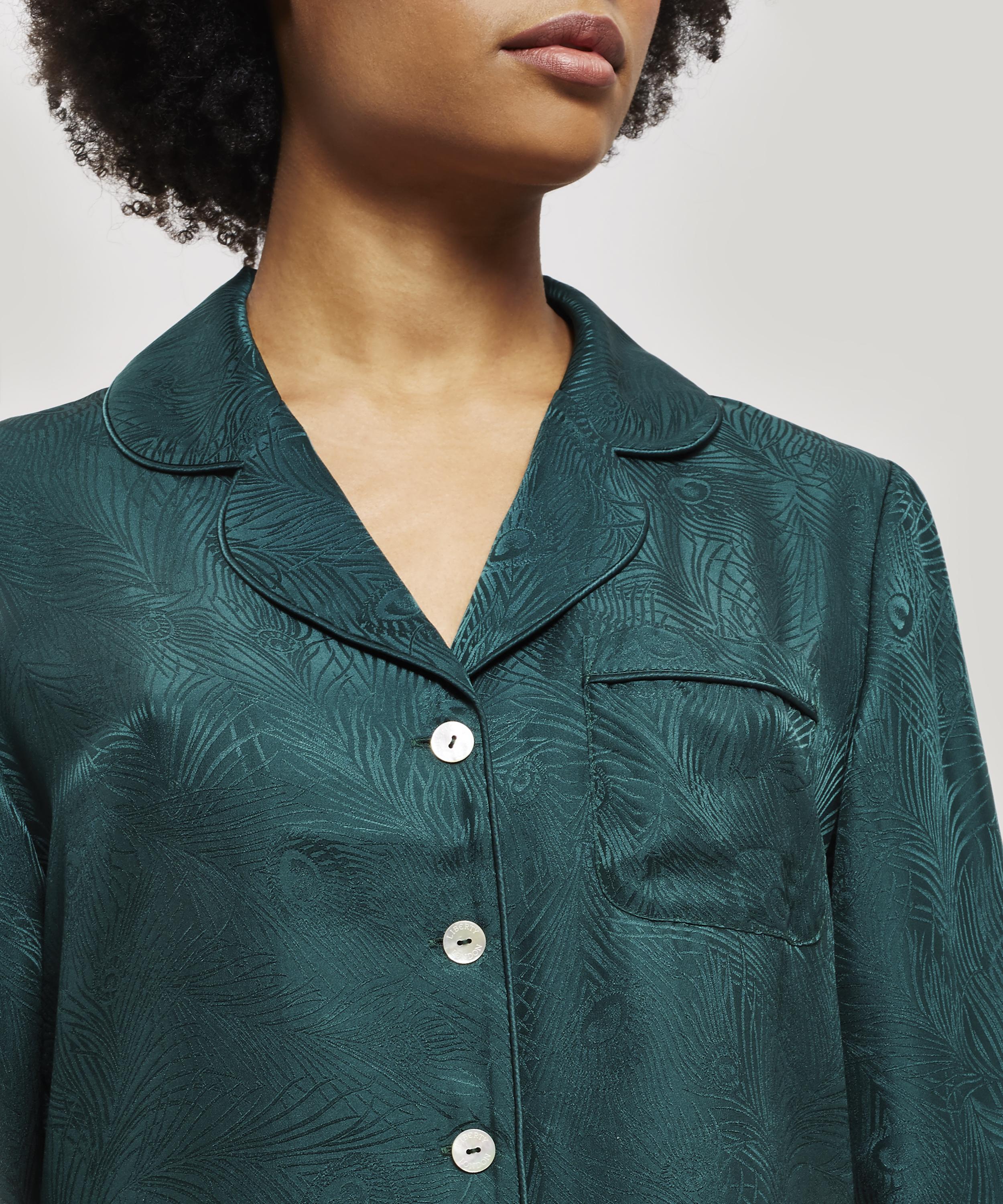 Liberty - Hera Silk Jacquard Pyjama Set image number 3