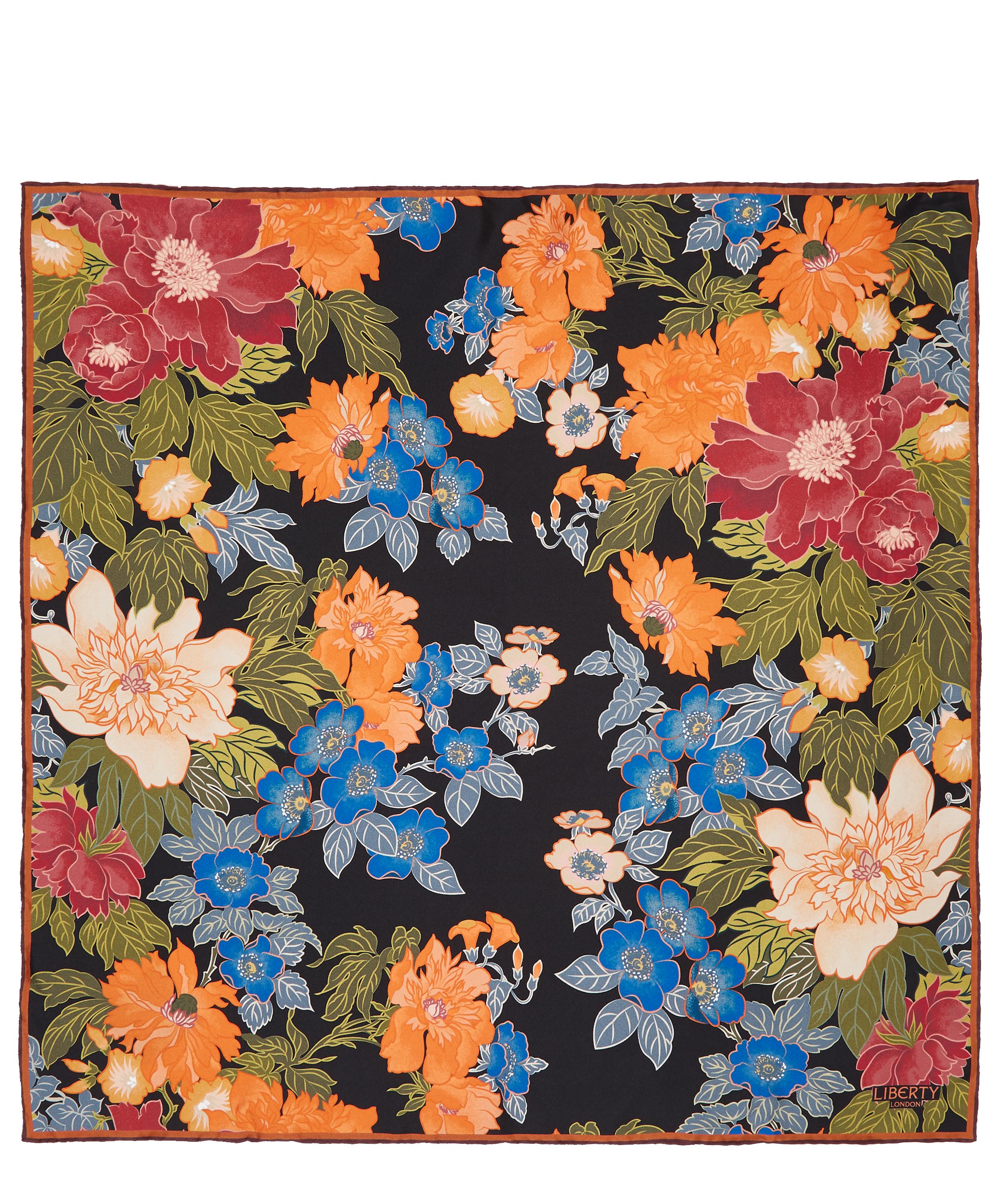 Liberty - Sakura 70 x 70cm Silk Twill Scarf image number 1