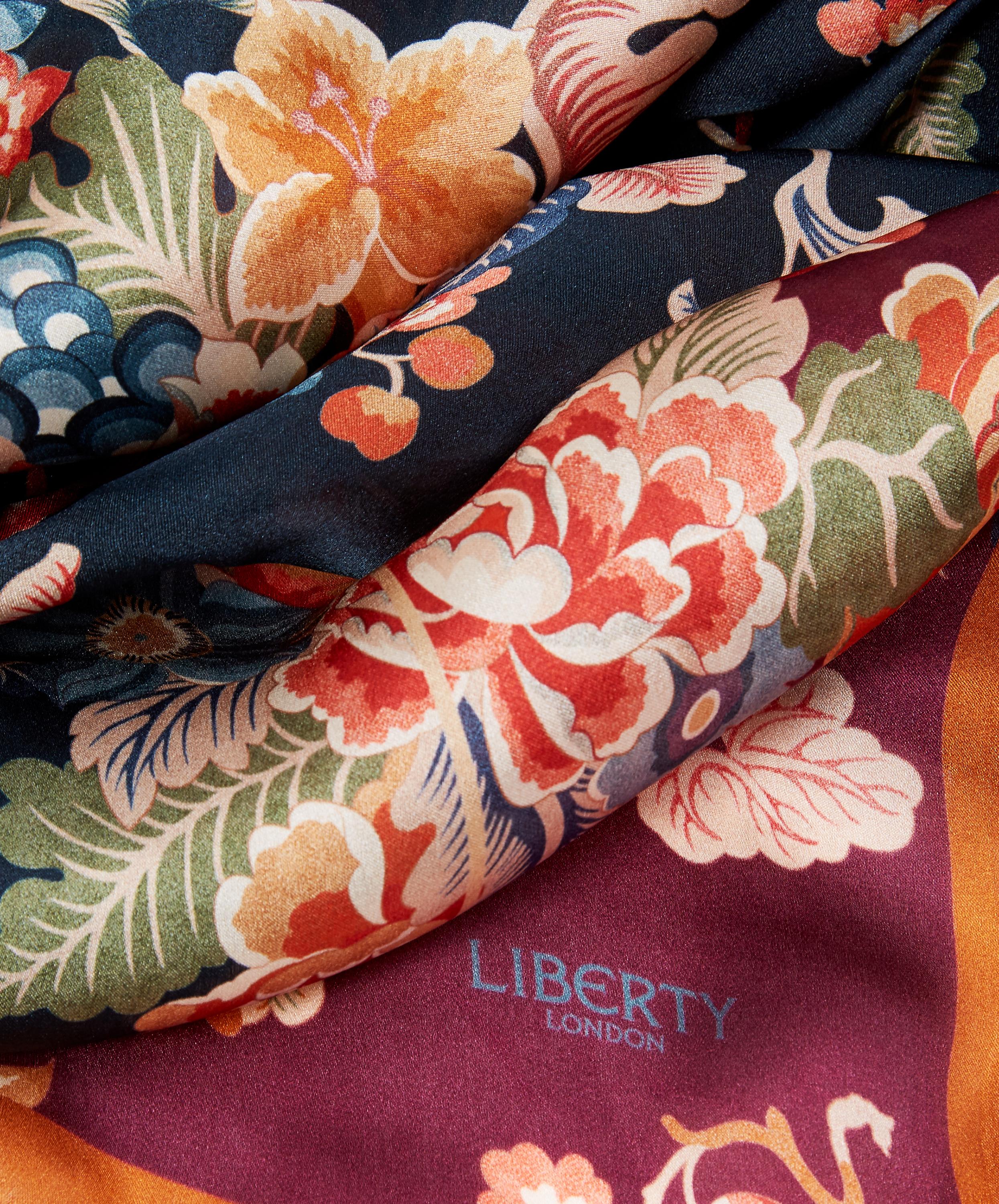 Liberty - Hiromi 110 x 130cm Silk Molare Scarf image number 3