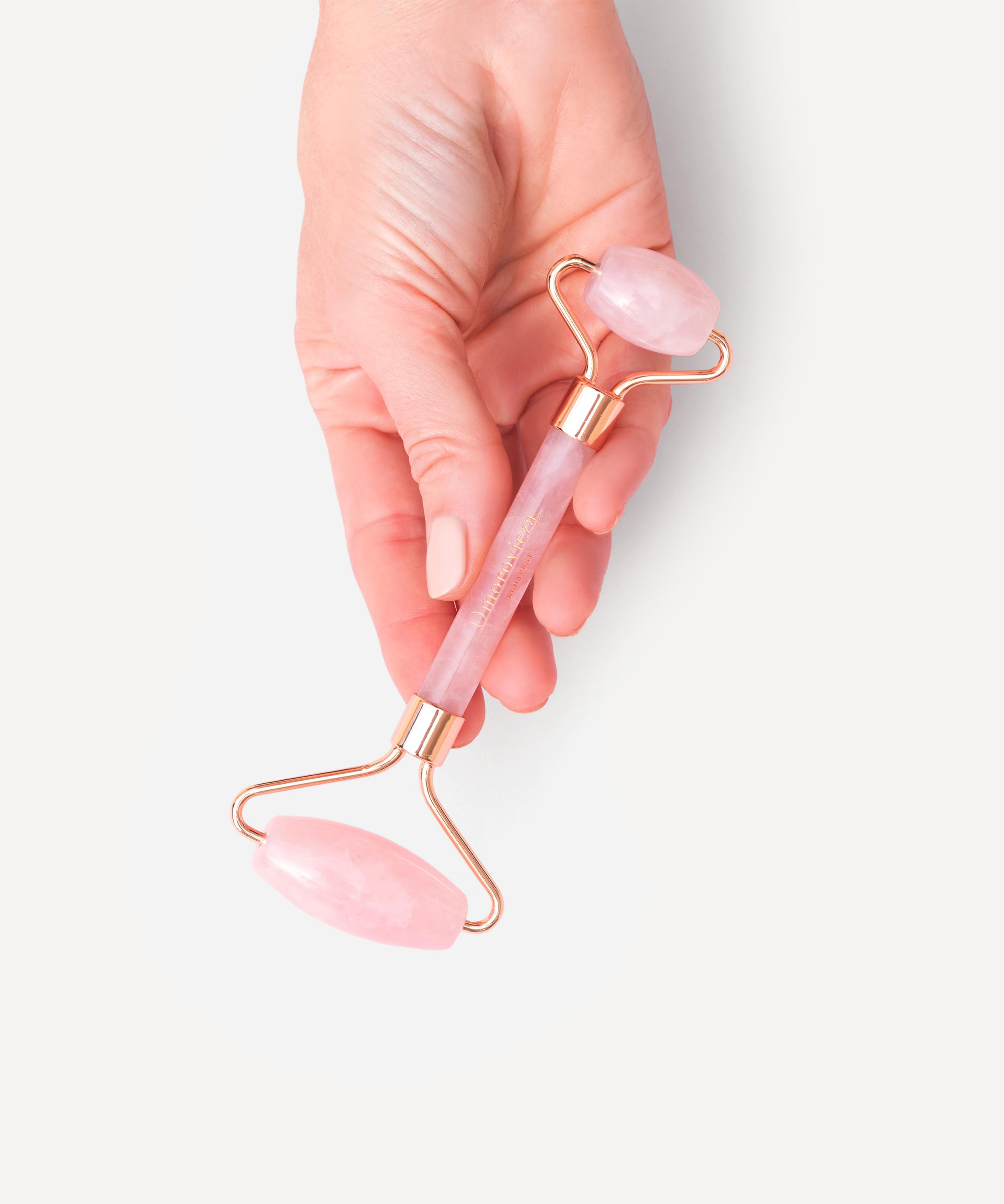 Omorovicza - Rose Quartz Facial Roller image number 2