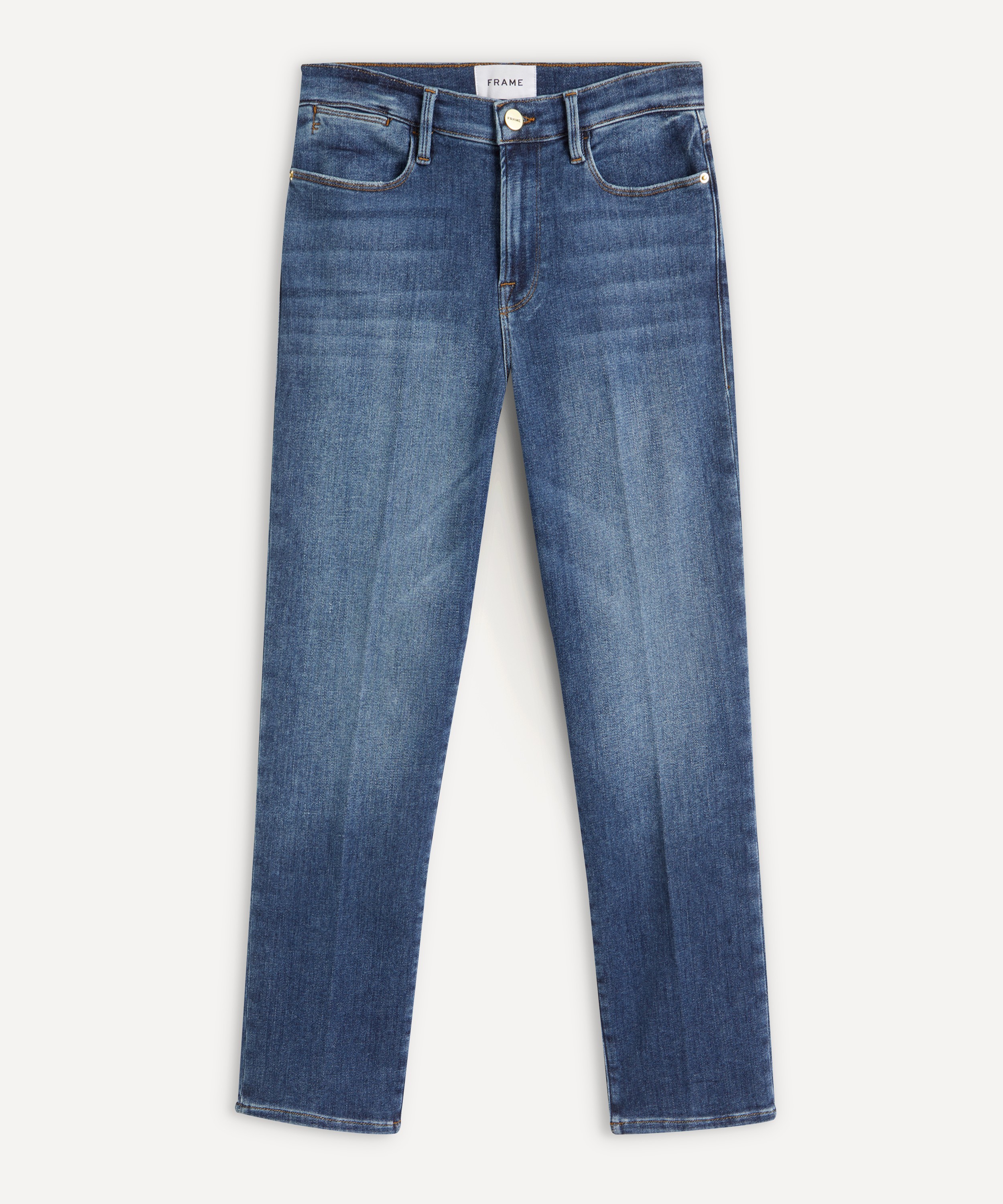 Frame - Le High Straight Jeans image number 0